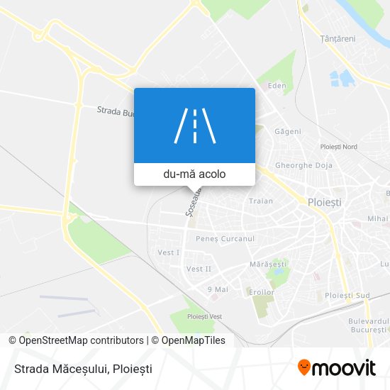Hartă Strada Măceșului