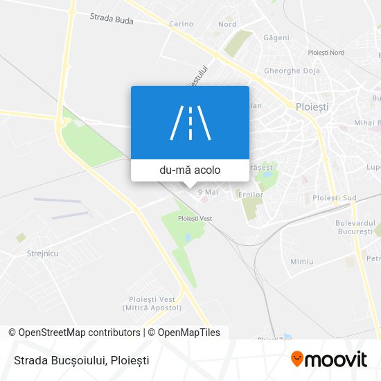 Hartă Strada Bucșoiului