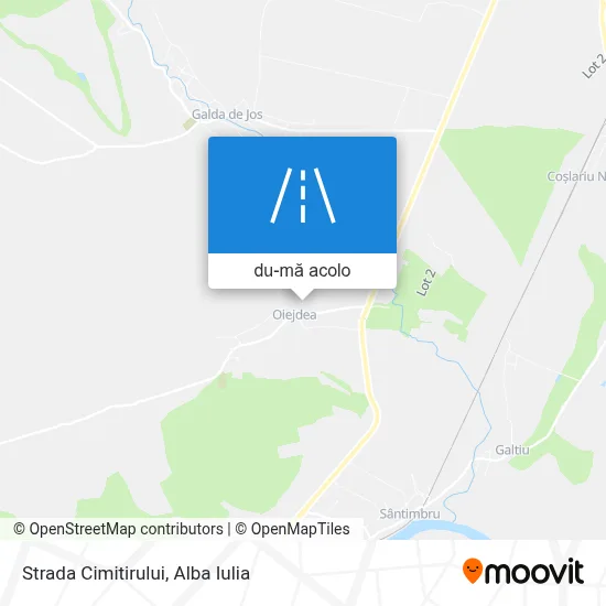 Hartă Strada Cimitirului