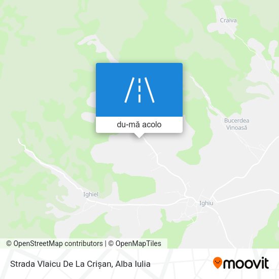 Hartă Strada Vlaicu De La Crișan