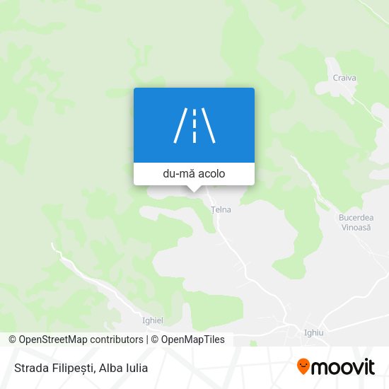 Hartă Strada Filipești