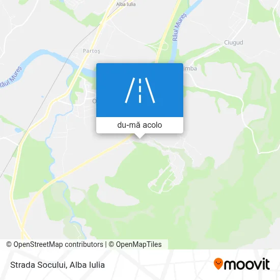 Hartă Strada Socului