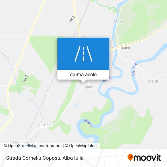 Hartă Strada Corneliu Coposu