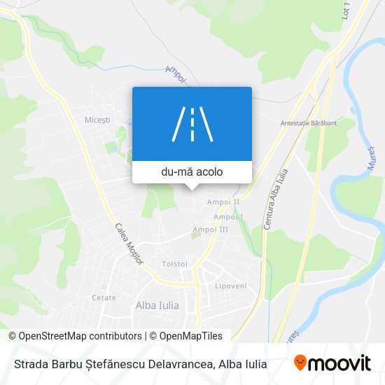Hartă Strada Barbu Ștefănescu Delavrancea