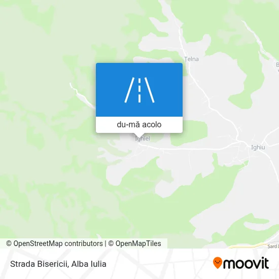 Hartă Strada Bisericii