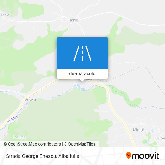 Hartă Strada George Enescu