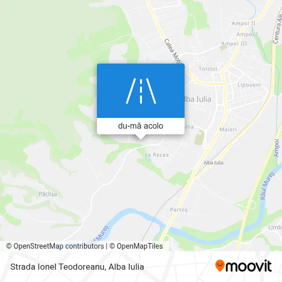 Hartă Strada Ionel Teodoreanu