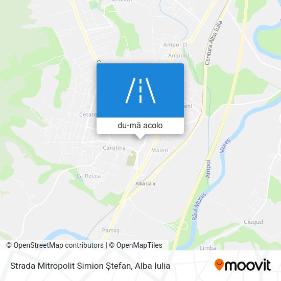 Hartă Strada Mitropolit Simion Ștefan
