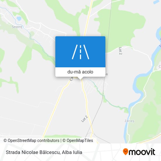 Hartă Strada Nicolae Bălcescu