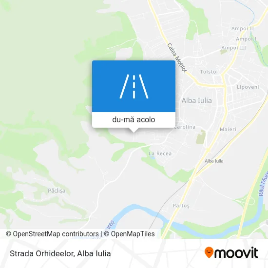 Hartă Strada Orhideelor