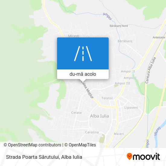 Hartă Strada Poarta Sărutului