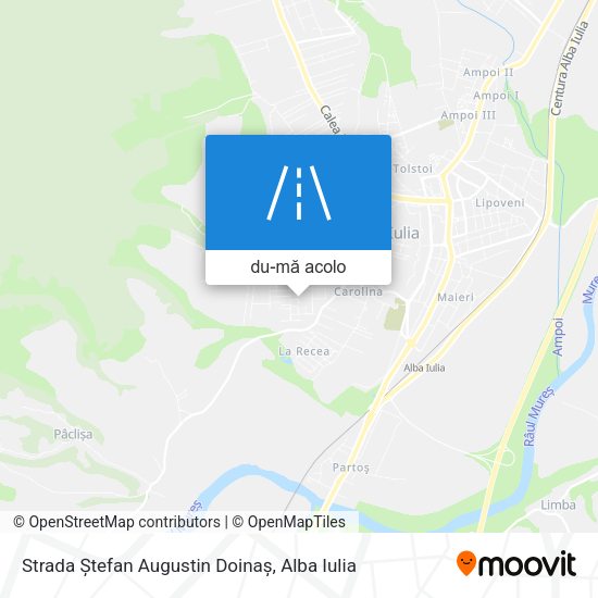 Hartă Strada Ștefan Augustin Doinaș