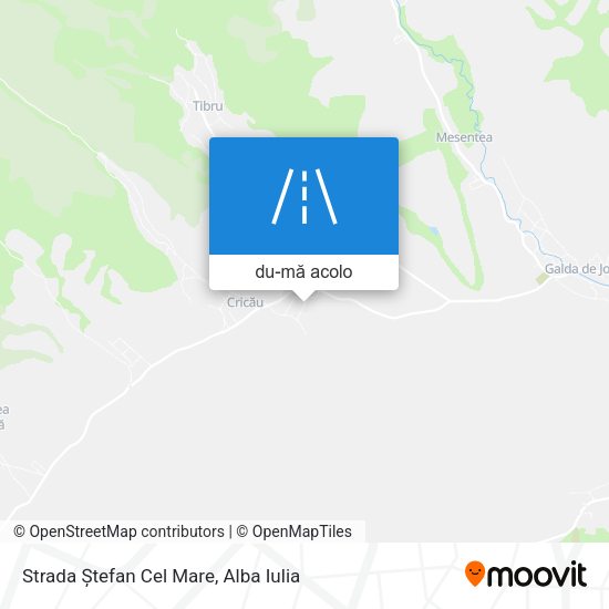 Hartă Strada Ștefan Cel Mare