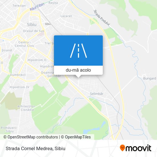 Hartă Strada Cornel Medrea