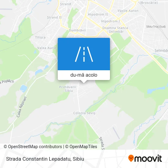 Hartă Strada Constantin Lepadatu