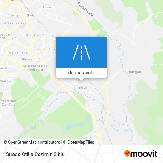 Hartă Strada Otilia Cazimir