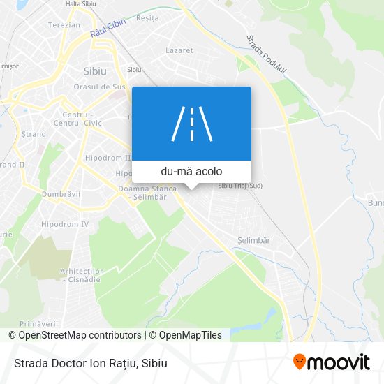 Hartă Strada Doctor Ion Rațiu