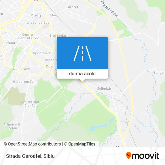 Hartă Strada Garoafei