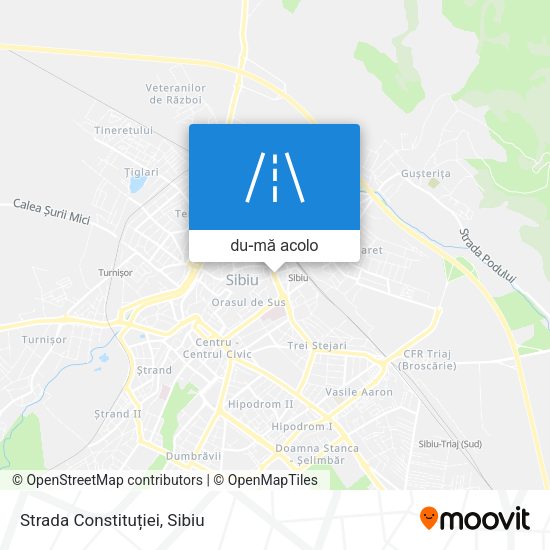 Hartă Strada Constituției