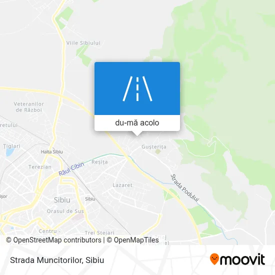 Hartă Strada Muncitorilor