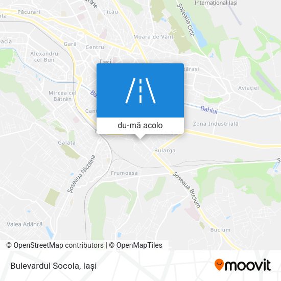 Hartă Bulevardul Socola