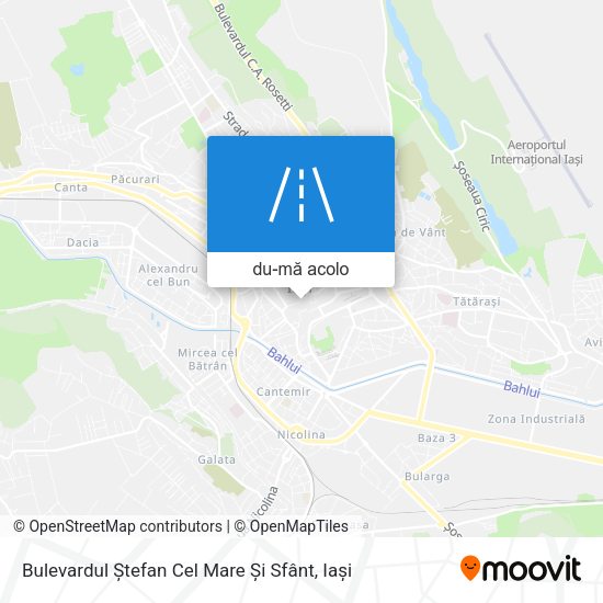 Hartă Bulevardul Ștefan Cel Mare Și Sfânt
