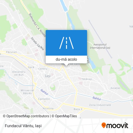 Hartă Fundacul Vântu
