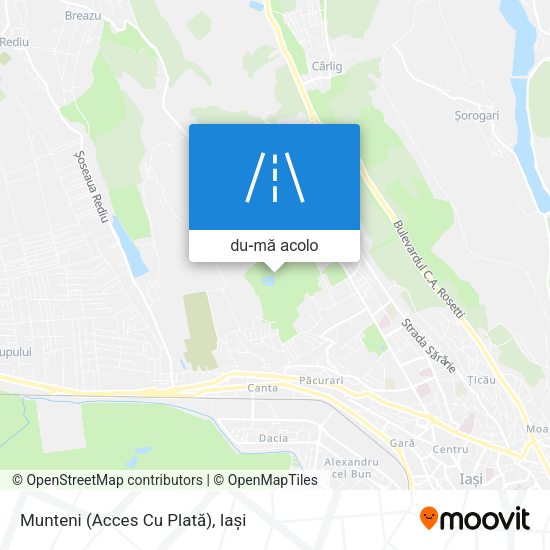 Hartă Munteni (Acces Cu Plată)