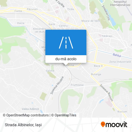Hartă Strada Albinelor