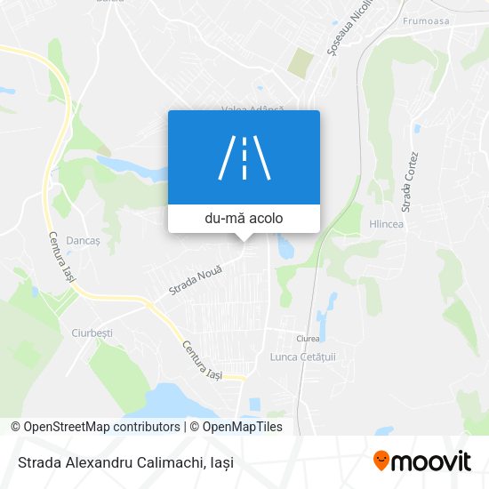 Hartă Strada Alexandru Calimachi