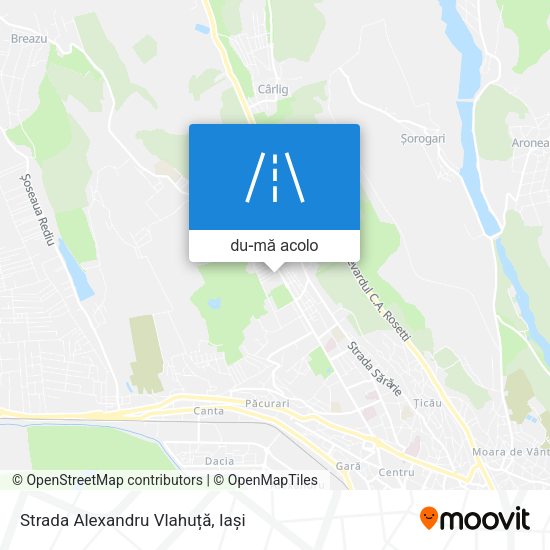 Hartă Strada Alexandru Vlahuță