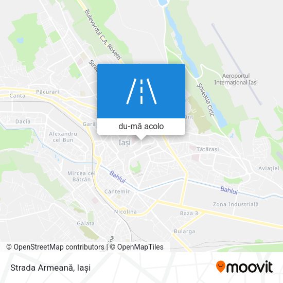 Hartă Strada Armeană