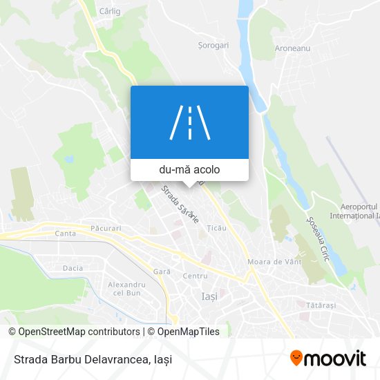 Hartă Strada Barbu Delavrancea