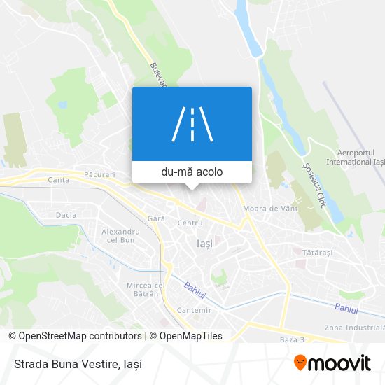 Hartă Strada Buna Vestire