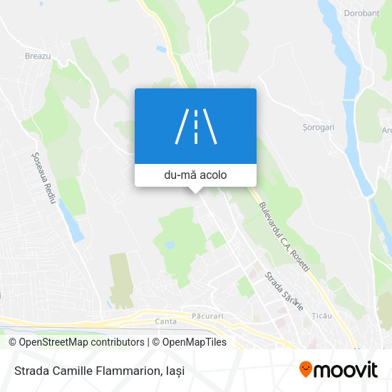 Hartă Strada Camille Flammarion