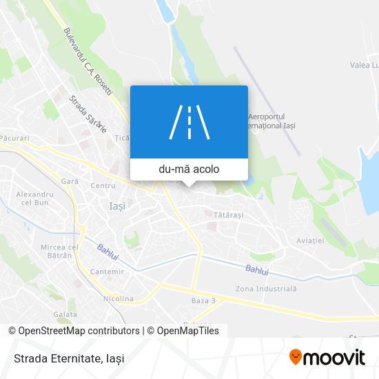 Hartă Strada Eternitate