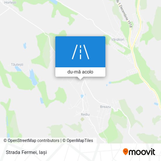Hartă Strada Fermei