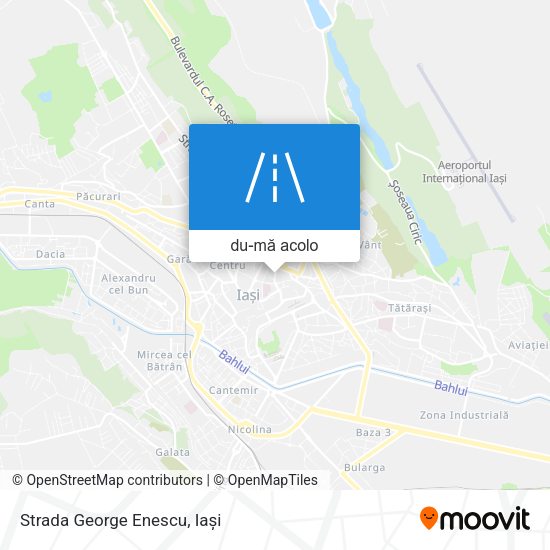 Hartă Strada George Enescu