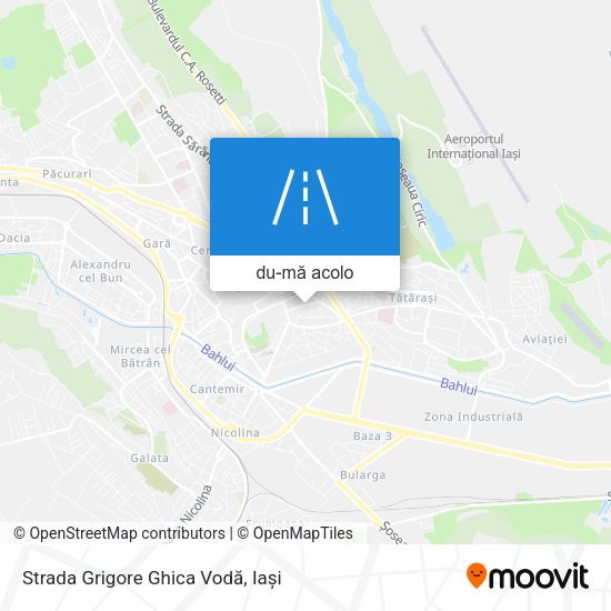 Hartă Strada Grigore Ghica Vodă