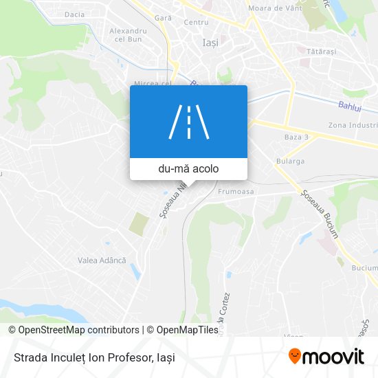 Hartă Strada Inculeț Ion Profesor