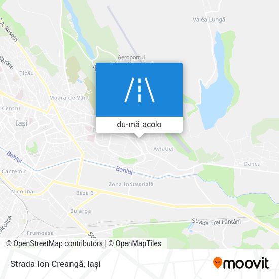 Hartă Strada Ion Creangă