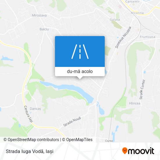 Hartă Strada Iuga Vodă