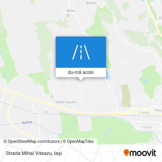 Hartă Strada Mihai Viteazu