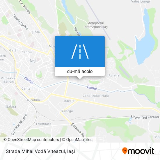 Hartă Strada Mihai Vodă Viteazul