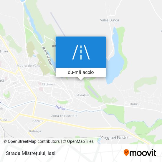 Hartă Strada Mistrețului