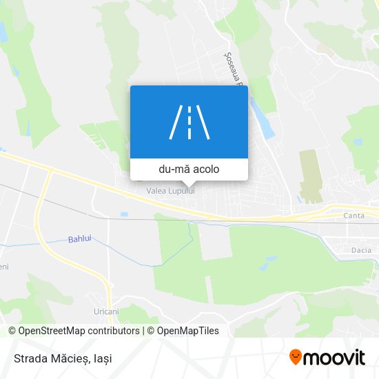 Hartă Strada Măcieș
