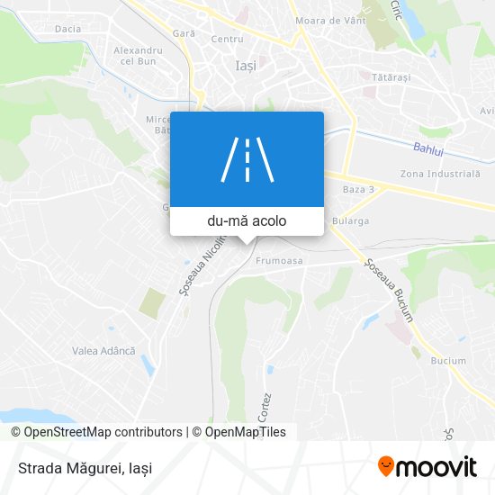Hartă Strada Măgurei