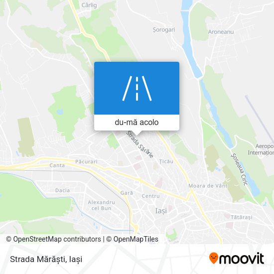 Hartă Strada Mărăști