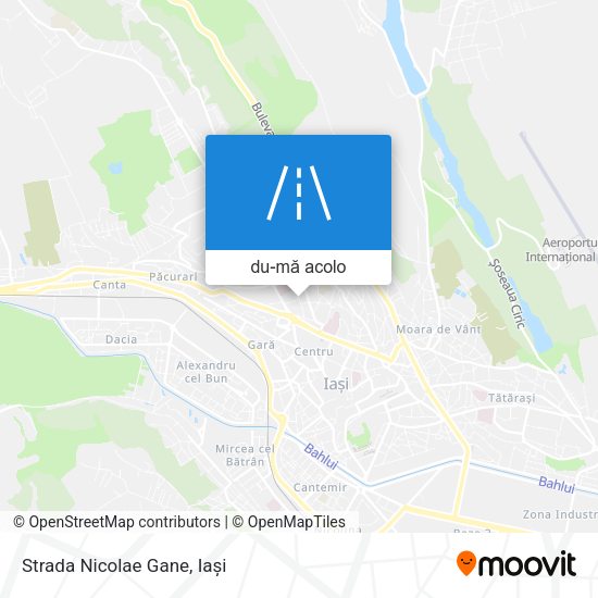 Hartă Strada Nicolae Gane