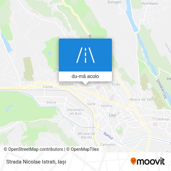 Hartă Strada Nicolae Istrati